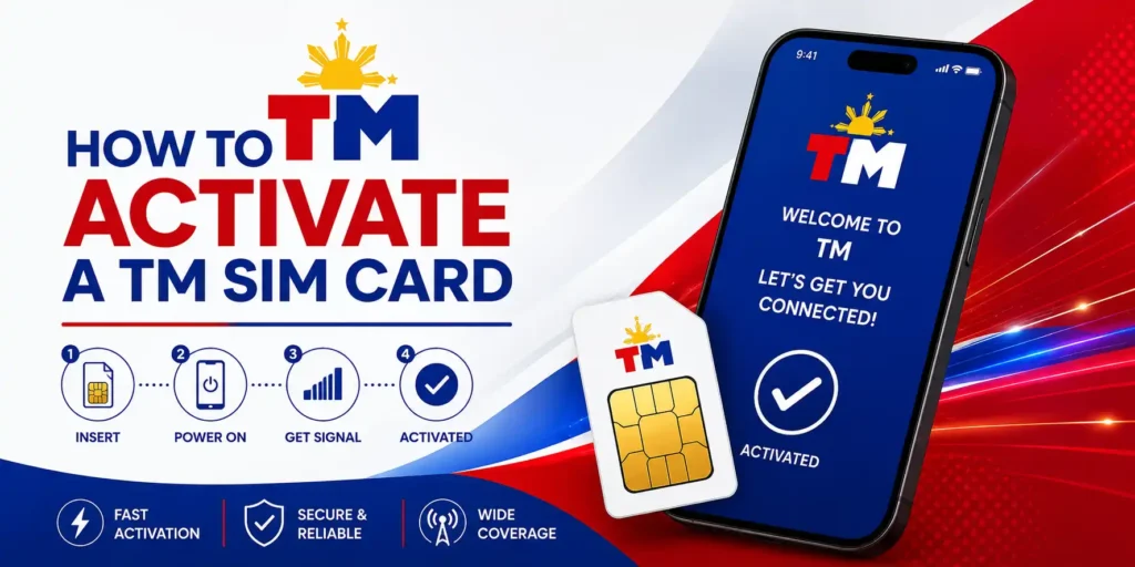 How to Activate TM SIM 2 How to activate a TM SIM card with simple step-by-step instructions