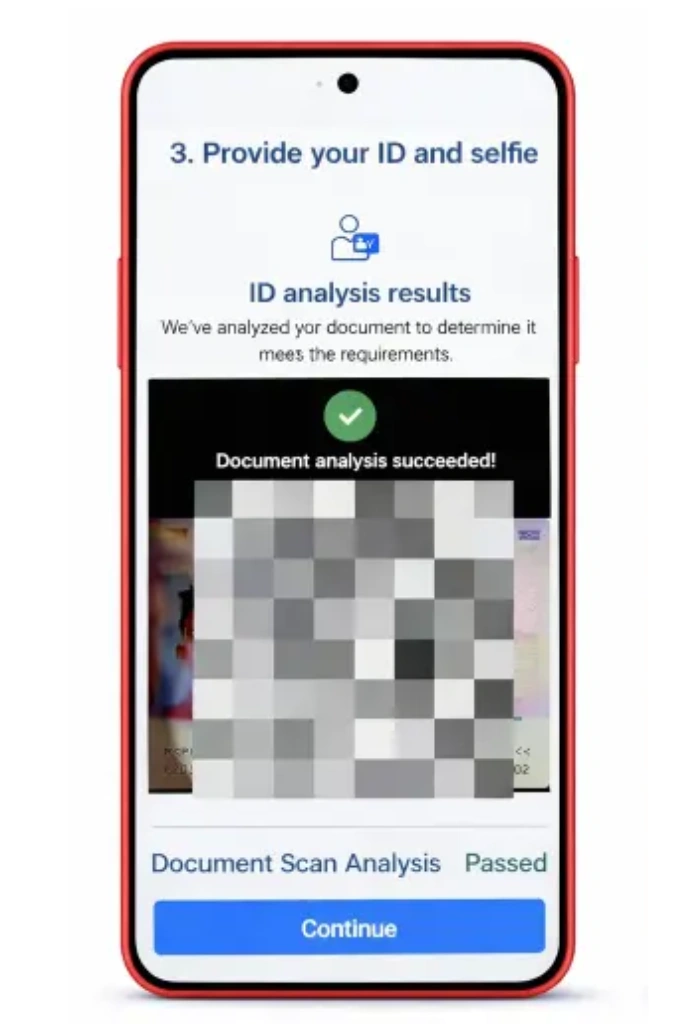 Upload Valid ID