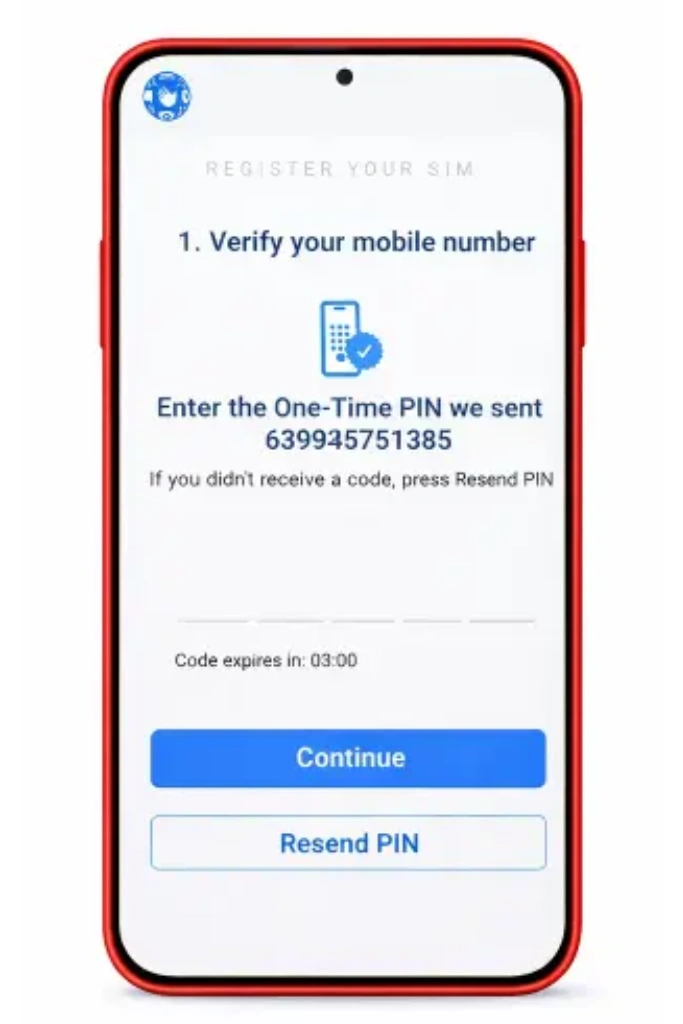 Enter OTP Code