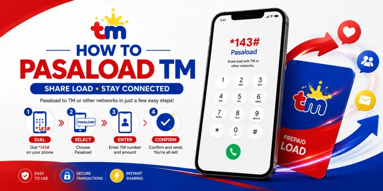 Pasaload TM 6 How to Pasaload TM load using the *143# menu