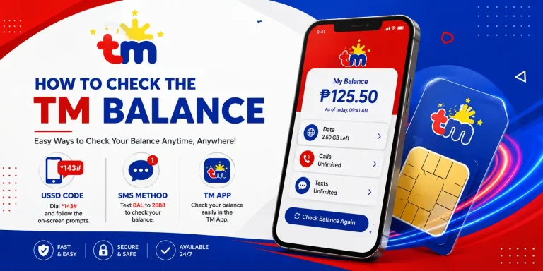 How to Check the TM Balance 1 How to check TM balance using USSD, SMS, or TM App