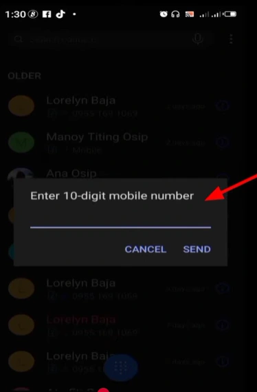 Pasaload TM 5 TM Pasaload enter 10 digit mobile number screenshot